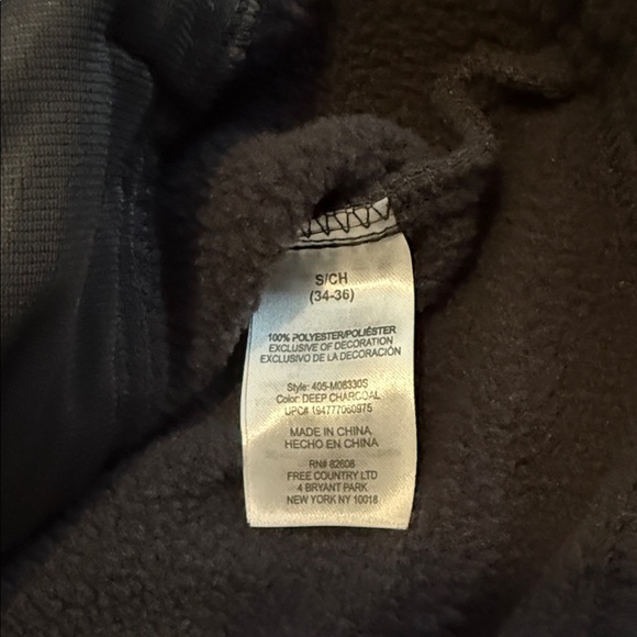 Free Country Men's Dark Gray Lightweight Jacket - Picture 5 of 7